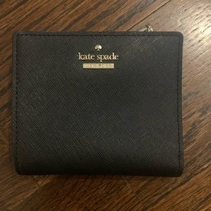 Kate Spade small wallet, navy blue